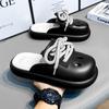 Summer Couple Garden Shoes EVA Hole Shoes Men Wear Women's Cool Slippers Casual Bag Head Drag Men's Beach Trendy Shoes