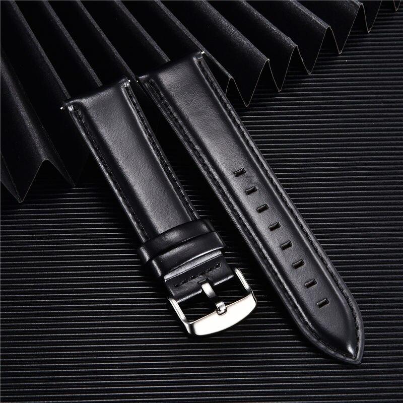 Quick Release Straps Men Women Genuine Leather Watchbands 18mm 20mm 22mm Smart Watch Band Watch Accessories