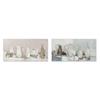 Cadre DKD Home Decor Toile Vase (2 Pcs) (120 X 3.8 X 60 Cm)