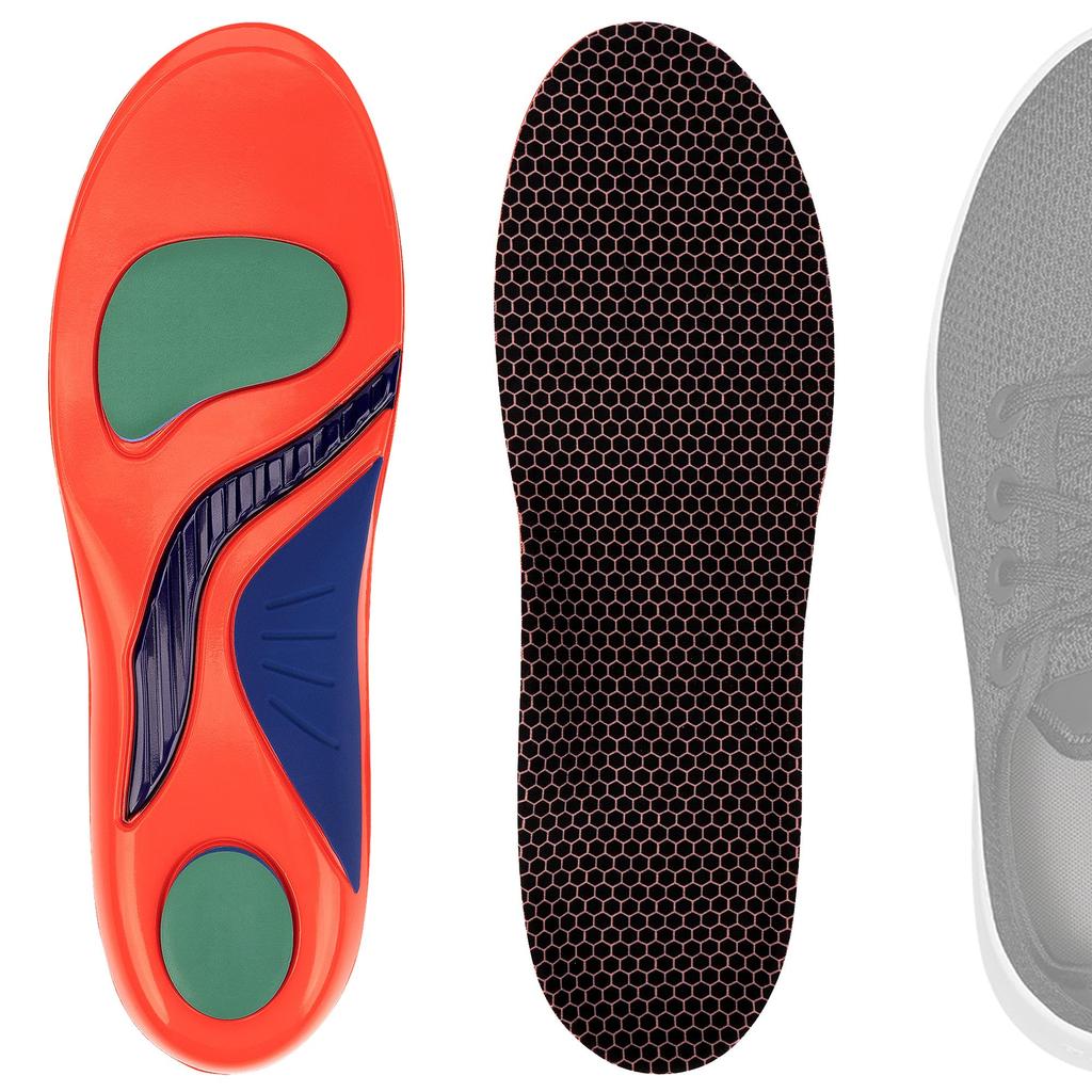 Linkidea Arch Support Shoe 2 Compatible with Allbirds Tree Runner and Wool Replacement Shoe Inserts with Shock Absorption Cushioning US US Insoles,