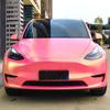 Автомобильная наклейка Пленка для обтяжки Матовый Алмазный Золотой Розовый Изменяющая цвет автомобиля Виниловая пленка ПВХ Наклейка ПЭТ Безпузырьковая Пленка для обтяжки Автоаксессуары