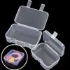 Dustproof Transparent Plastic Box Rectangular Jewelry Display Case  Baby Toothbrush