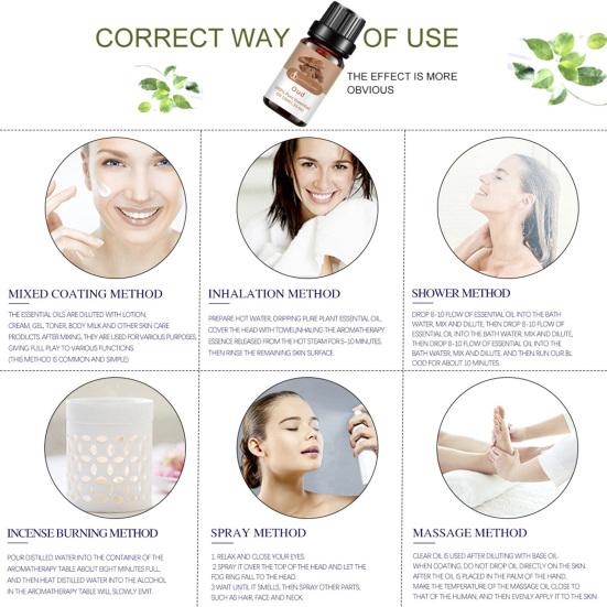 10 мл эфирного масла уда, увлажняющая массажная эссенция для сна для комнаты йоги