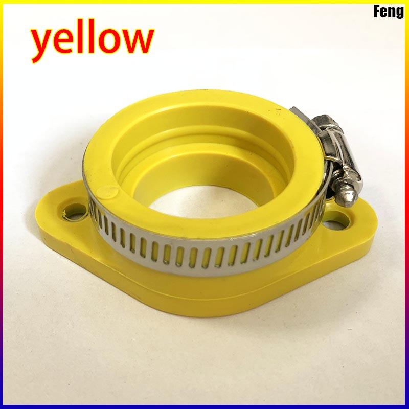 Motorcycle Carburetor Adapter Intake Pipe Rubber Universal KEIHIN MIKUNI KOSO PE PWK21-34 Motocross Air Intake