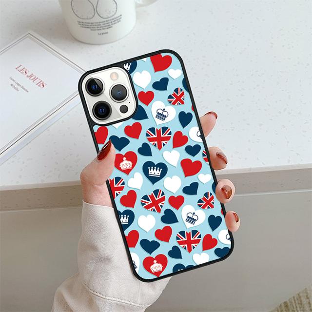 Telephone Box London Union Jack Phone Case For iPhone 17 Air 13 12 14 15 16 Cover For Apple Pro Max 6S Plus