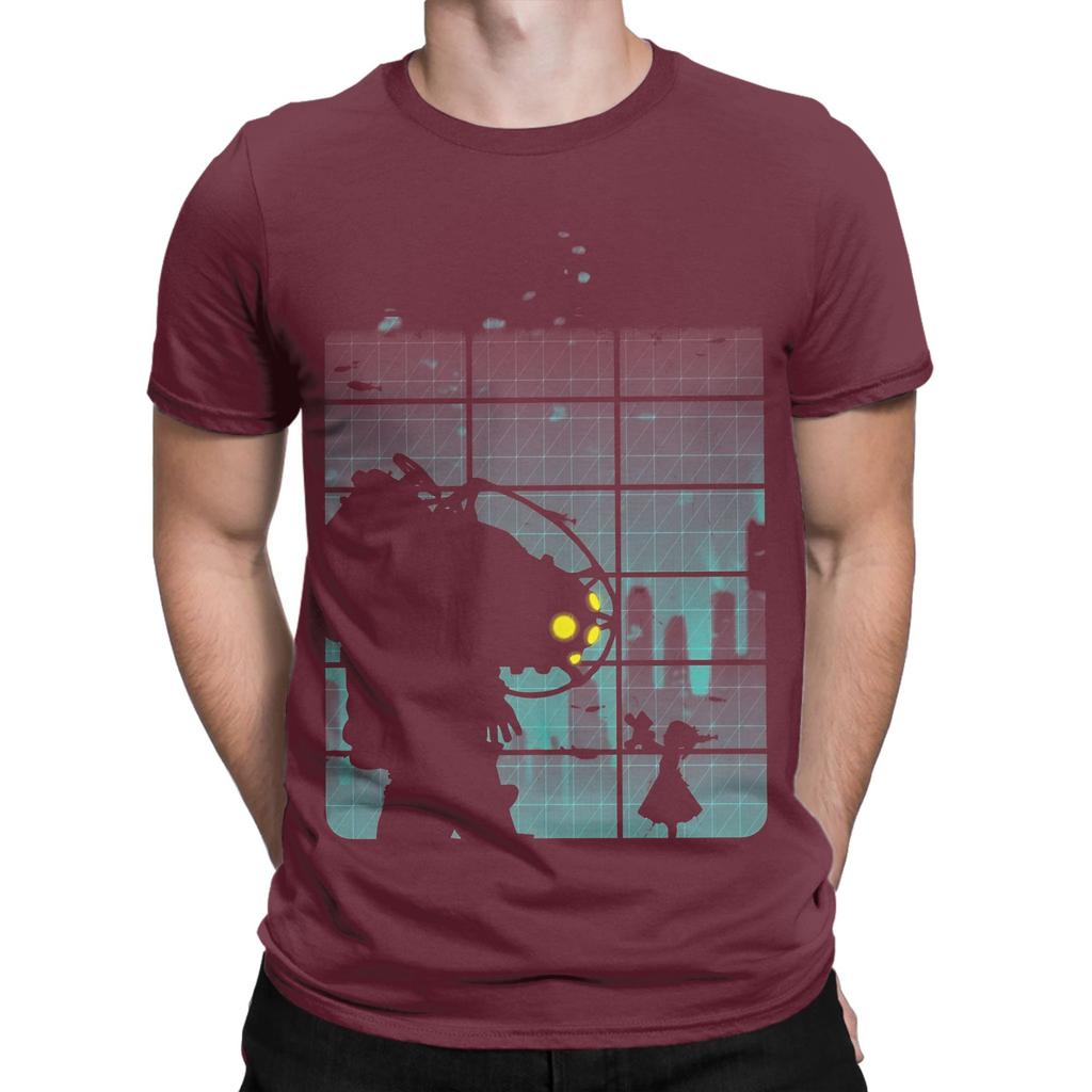 Come on Mr Funny 100 Cotton TShirt bBioShock Tees Tops For Unisex