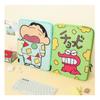 Shiny Crayon Shin-chan Soft Boa iPad Laptop Pouch, Crayon Shin-chan Covered In Blanket
