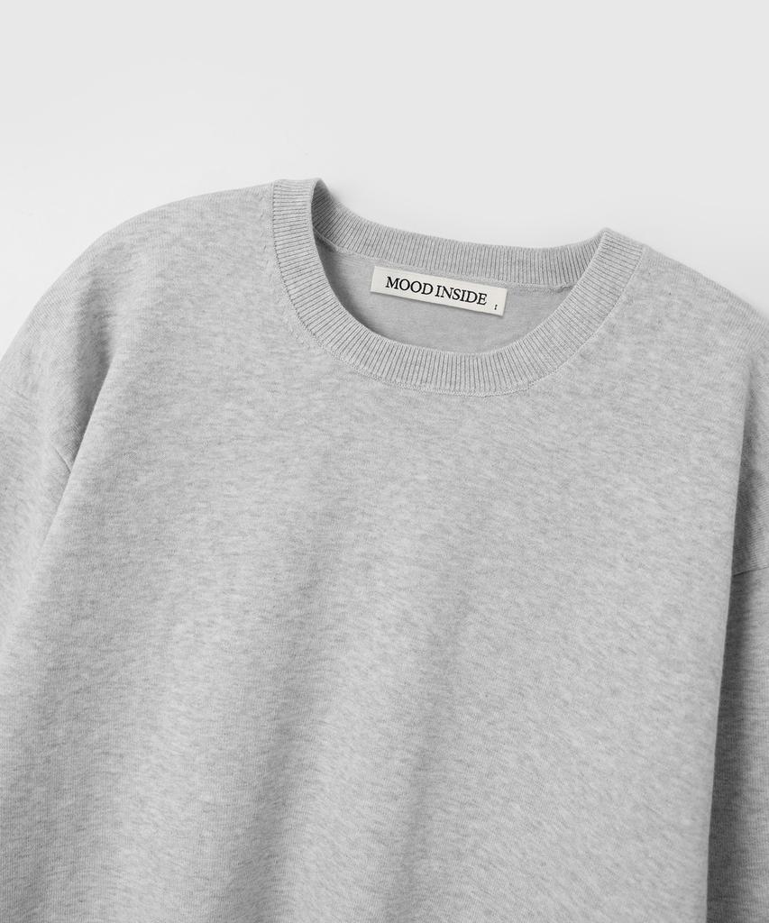 MOOD INSIDE Washable Cotton Round Knit_4 Colors