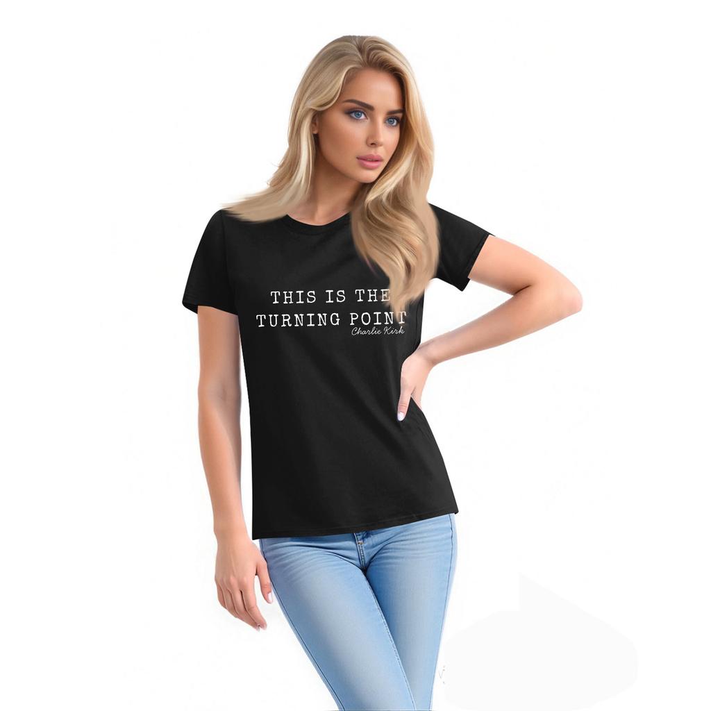 Women's Casual Daily Printed Top Round Neck T-shirt