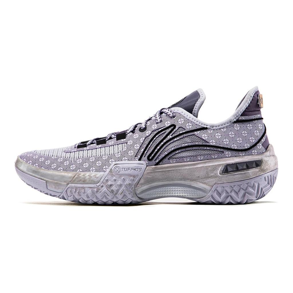 Li Ning Jie Ao Амортизация Скользкая Устойчивая к истиранию Легкая Упругая Низкие Баскетбольные Кроссовки Мужские ABFU035-2