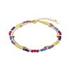 Bracelet - Luxenter - Busde - Argent 925 - Or 18k - Cristaux Multicolores