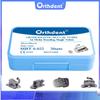Orthdent 80Pcs/ 20Sets Dental Orthodontic Bondable Buccal Tubes Monoblock Single Non-Convertible Roth MBT 0.022 Dentistry Tool