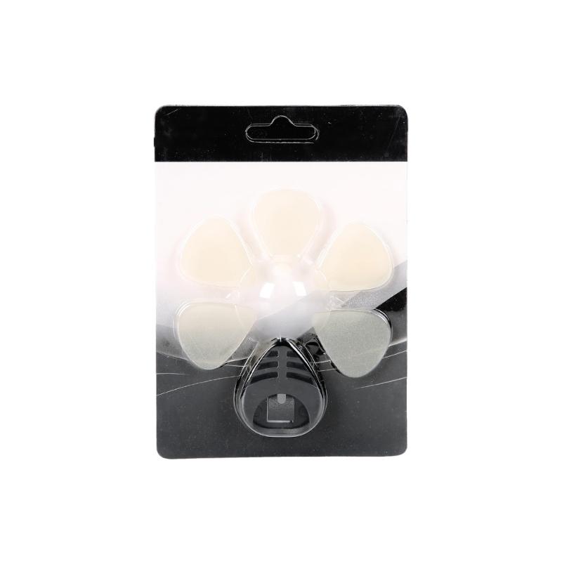 Acoustic Guitar Bass Pick Ukulele Plectrums Droplet Shape Luminously Electric Guitar Pick for Beginner Guitar Palyer