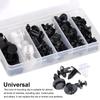 100pcs Auto Fastener Clip Kit Fender Rivet Clips Car Body Push Retainer Pin Rivet Bumper Door Trim Panel Retainer Car Clips