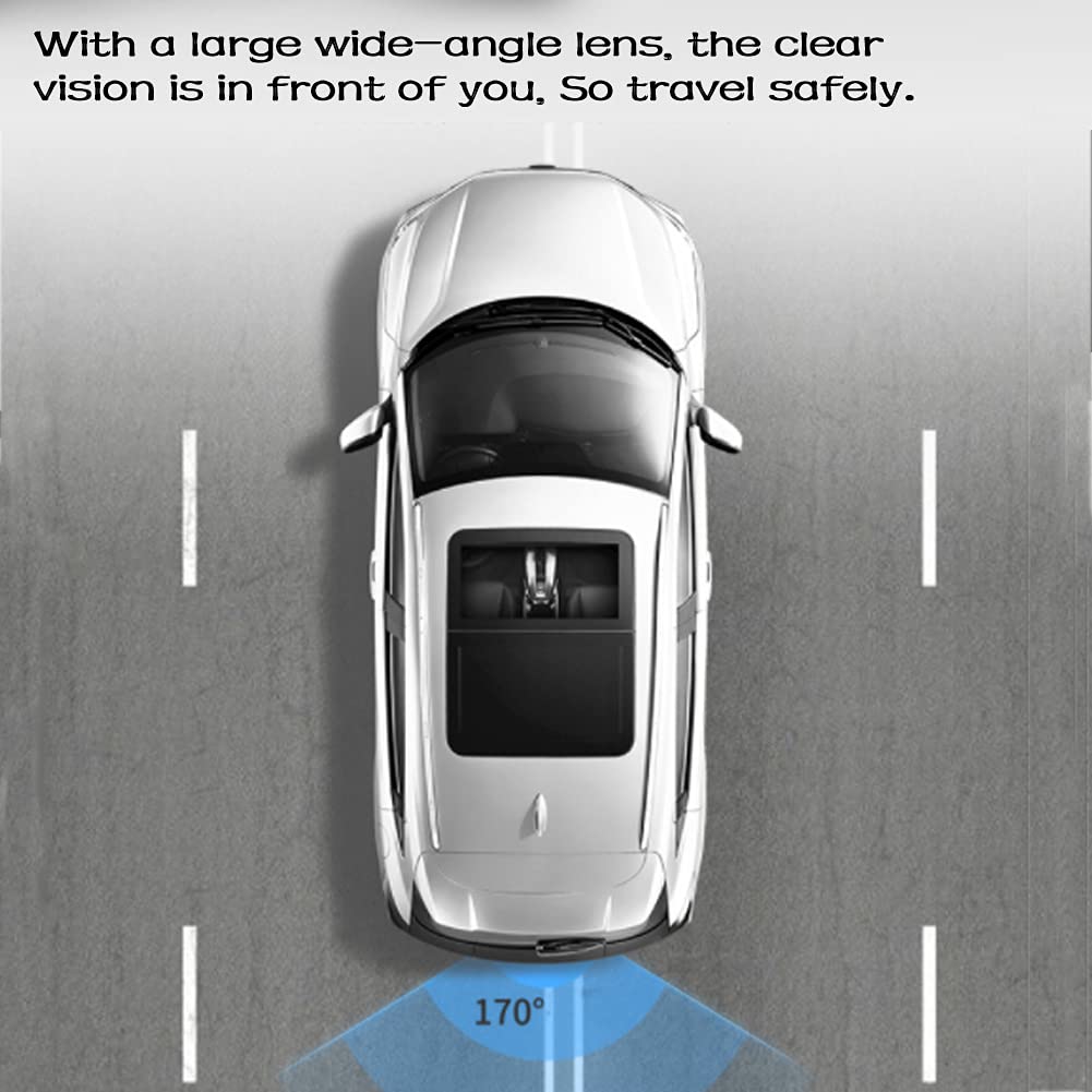 Car Reversing Camera, Rear View Camera 600 TV Line HD CMOS 170° Wide View