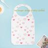 10Pcs/Bag Heart Printed Bib Oil-proof Cooking Apron Kitchen Aprons  Restaurant Home Supplies