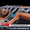 Для BYD YANGWANG U8 2024 Автомобильный интерьер Центральная консоль Прозрачная защитная пленка из ТПУ Антицарапающая Ремонтная пленка Аксессуары