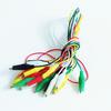 Alligator Clips Electrical Test Lead Roach Clip Test Jumper Wire Connectors Double-ended Cable Connectors Crocodile Clips