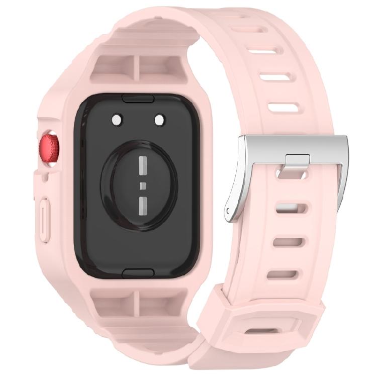 Мягкие ремешки для Watch Fit 3 для женщин и мужчин, мягкие силиконовые спортивные интегрированные ремешки для замены