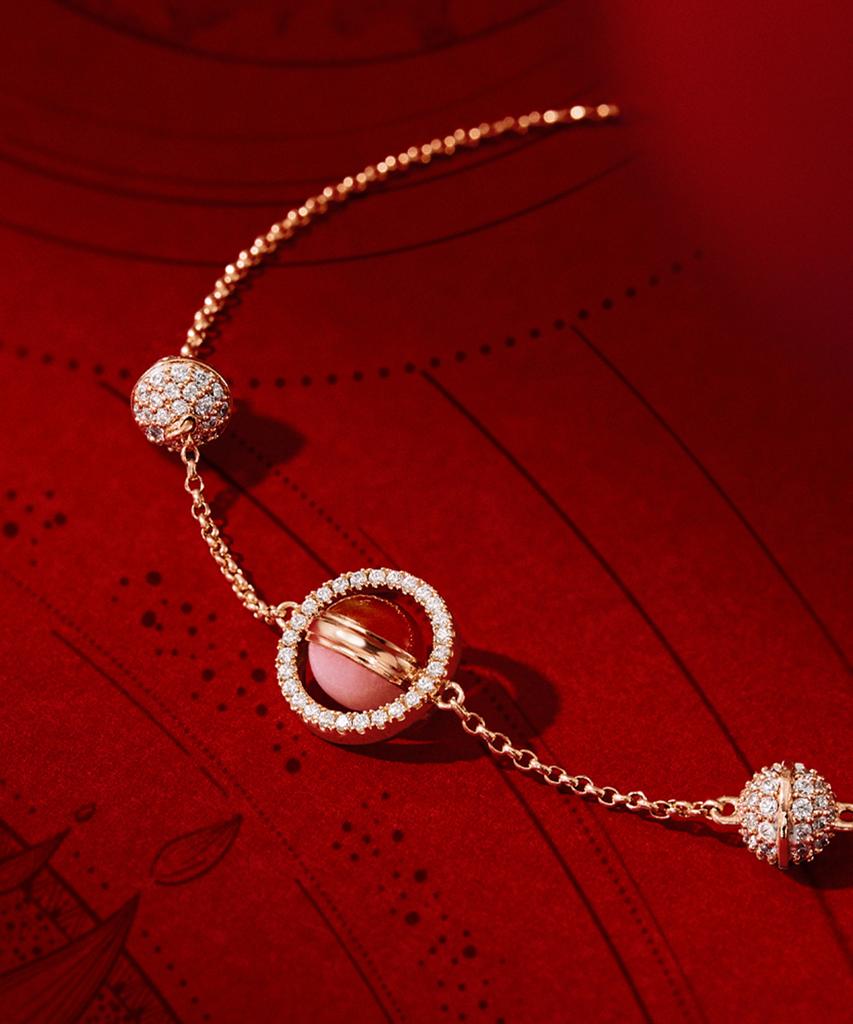 Lola Rose Heliocentric Pink Opal Carnelian Women'S Bracelet