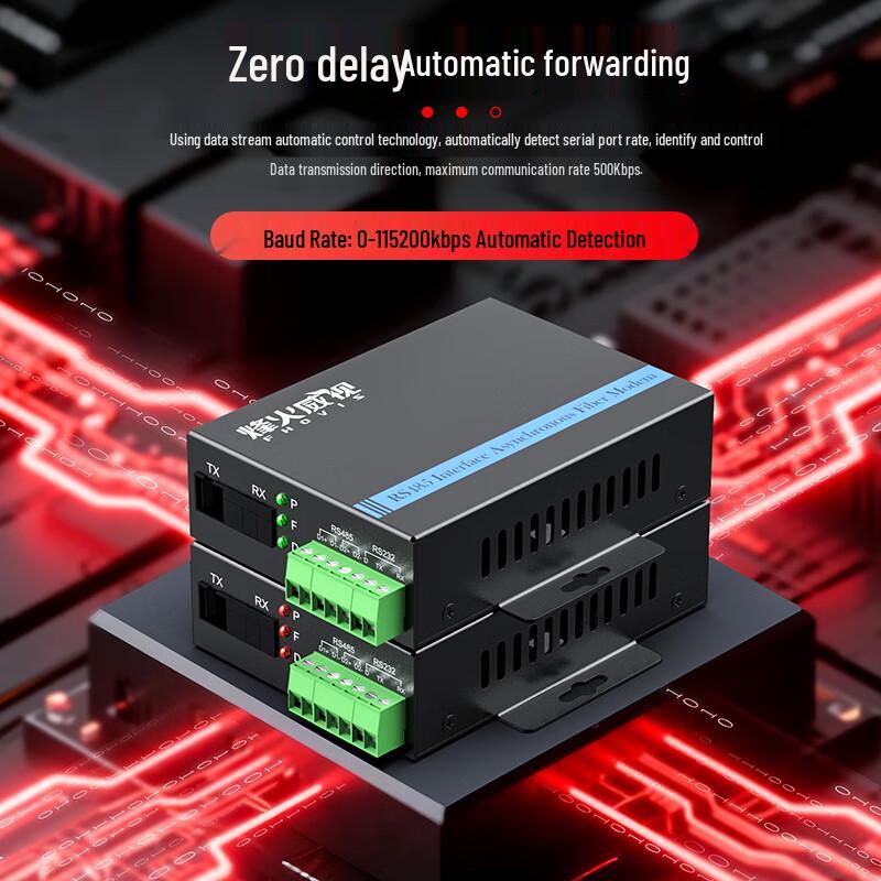 Оптоволоконный приемопередатчик Fenghuo Weishi RS485/RS232