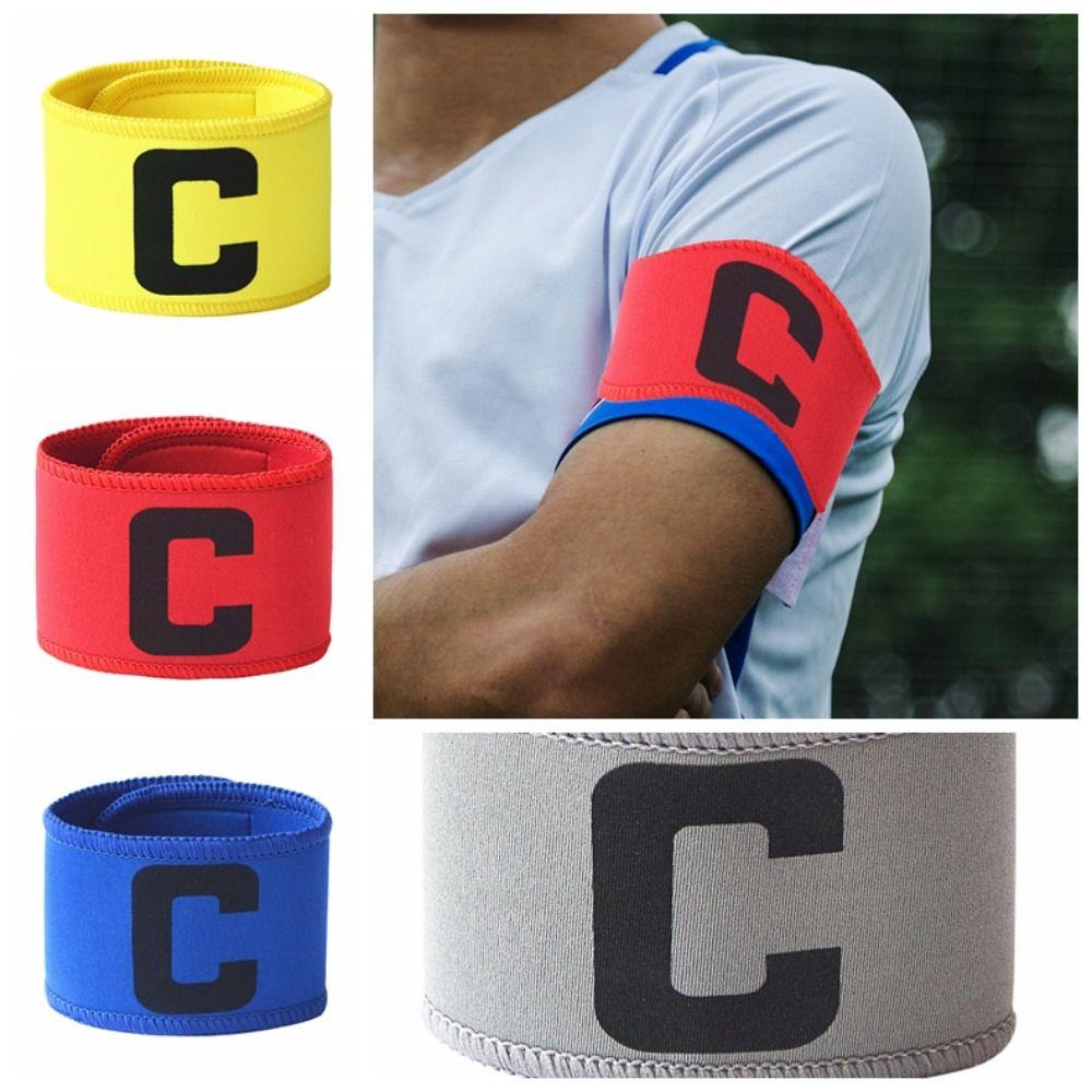 C-shaped Soccer Armbands Adjustable Squad Armbands Sports Armband Sports Arm Band Soccer Gift