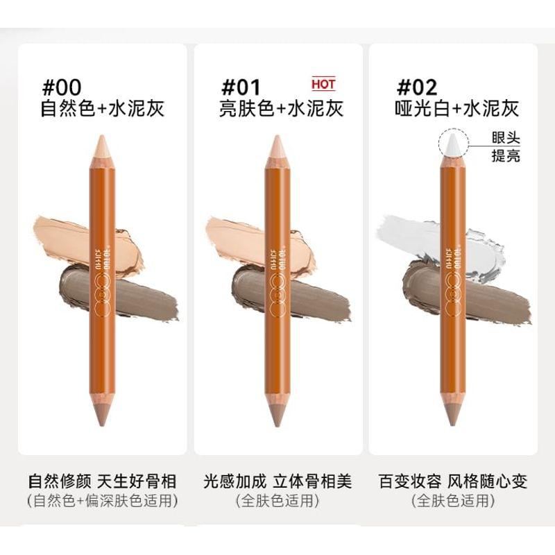 ВНЕ ОФИСА - Карандаш-дуэт для контуринга и хайлайтера - 5 оттенков