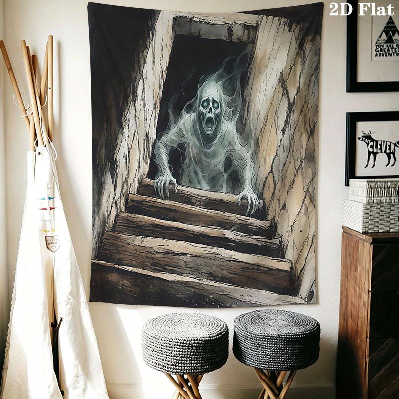 Horrible basement Wall Hanging Printed Fabric Blanket Decorative Tapestries for Bedroom Living Room Home Decor