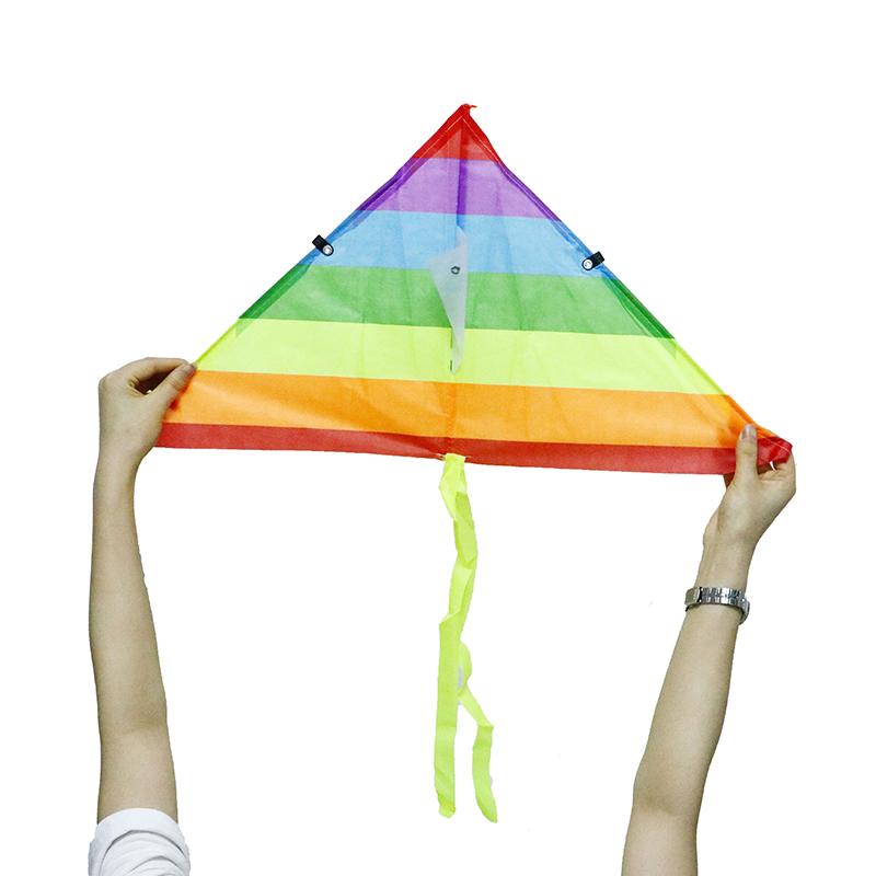 Rainbow Kite  With 50 Meter Kite Line Children Flying Bird Kites Windsock Outdoor Toys For Kids Gift Garden Cloth Toy
