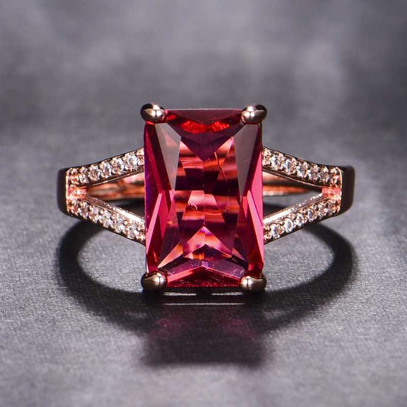 Sace Gems Классическое кольцо из медного сплава с цирконом, женские ювелирные изделия, свадебный подарок для вечеринки