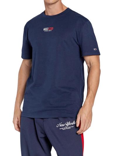 Tommy Jeans Regular Fit Men's T-shirt Blue, Size L
