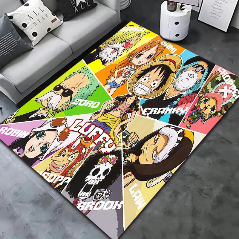 Anime One Piece Carpet Rug For Living Room Bedroom Home Sofa Decoration,kids Play Nonslip Floor Mat