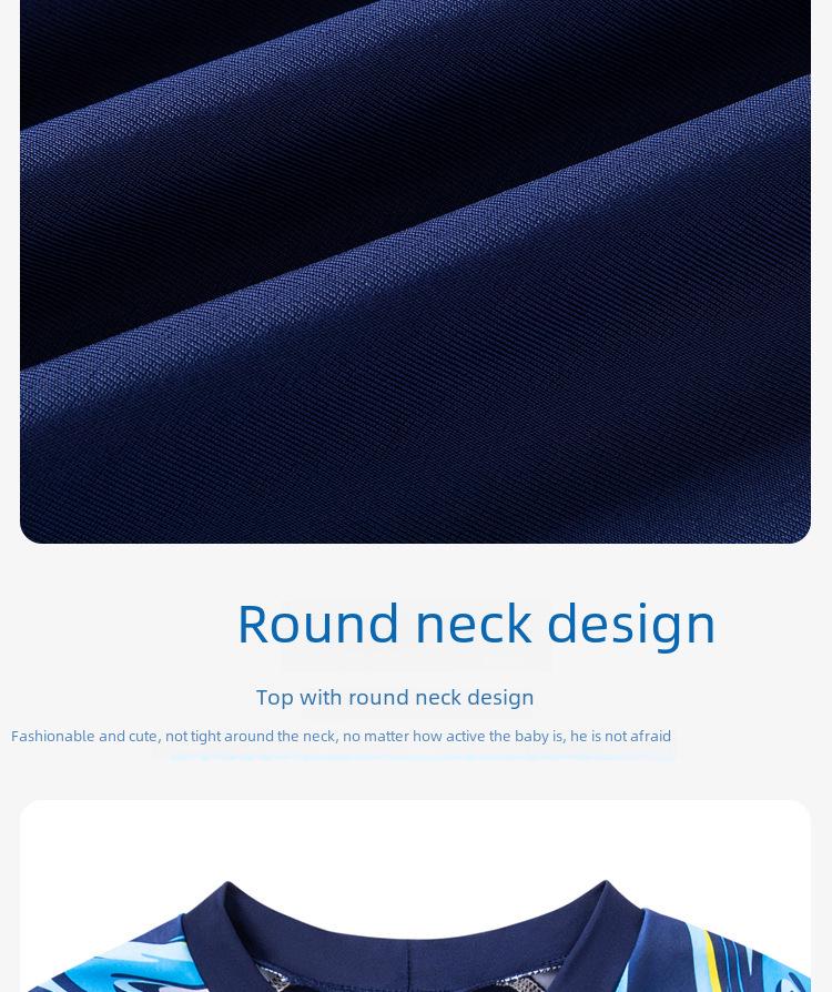 Новые детские купальники: Раздельные купальники для малышей, легкая пляжная одежда с короткими рукавами, купальники для мальчиков и плавки для детей крупного и среднего возраста