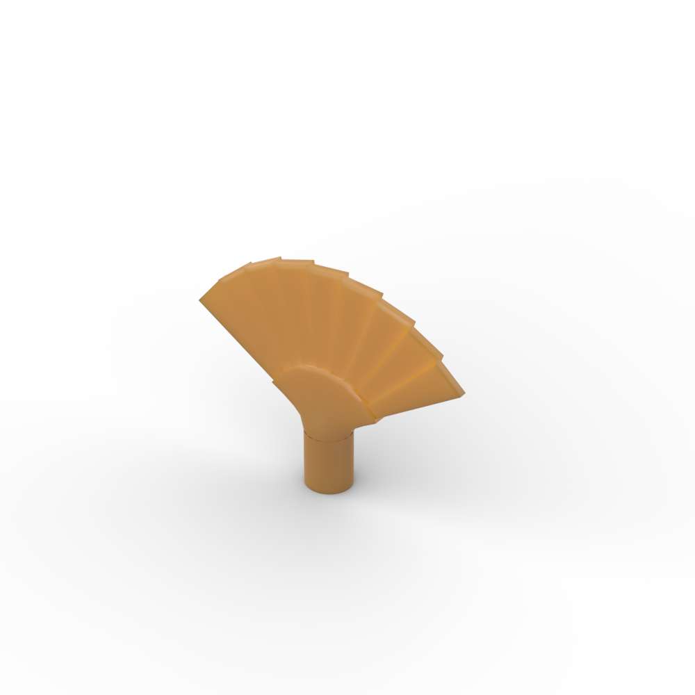 MOC 10PCS 93553 Utensil Hand Fan Building Blocks Kit Equipment Handheld Props Particle Assemble DIY Toys Children Birthday Gifts