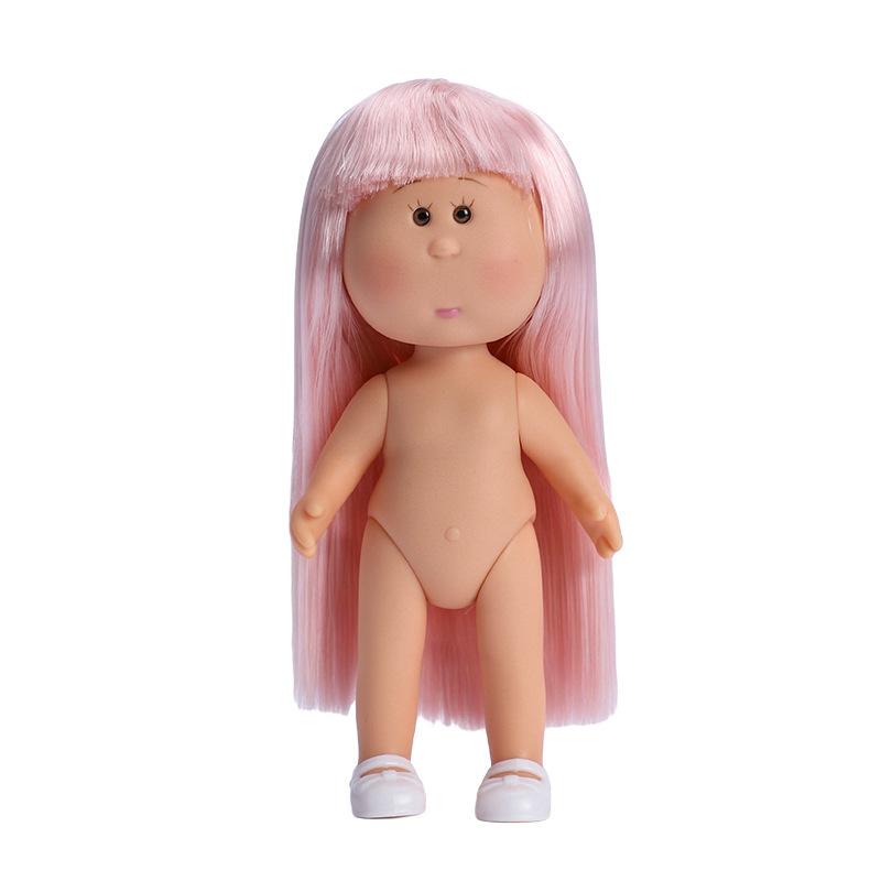 14 см / 5,5 дюйма «Картофельная кукла» Миа, Голая кукла – Мини BJD, Чистый холст для ручной росписи, Коллекционная художественная кукла