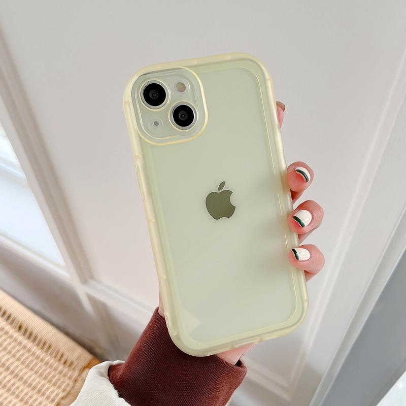 Transparent Camera Protection Phone Case For iPhone 13 Pro Max 14 11 12 XS XR 7 8 Plus Shockproof Bumper Soft Clear Cover