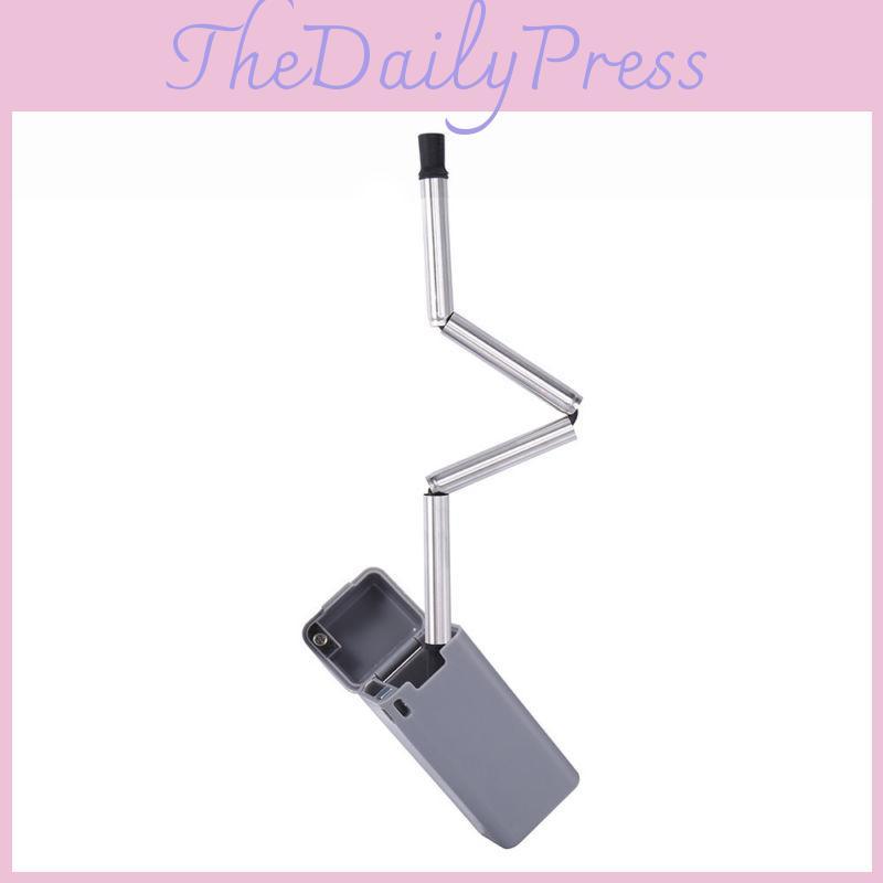 Креативная Портативная Уличная Дорожная Складная Многоразовая Соломинка из Нержавеющей Стали Идеально Подходит для Экологичных Приключений