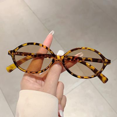 Vogue Леопардовые Солнцезащитные очки Модные Овальные Дизайнерские Женские Солнцезащитные очки Леди Декоративные Солнцезащитные очки для Путешествий, Вождения