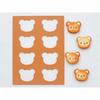 Cotta Langue De Chat Plate Bear
