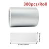 300pcs/Roll Self-adhesive Scratch Labels Stickers 2.5cm DIY Scratch Stickers  Party Supplies