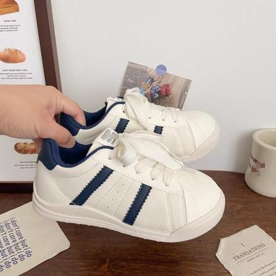 Новый студент с юбкой, туфли на платформе, осень, ракушка, белые туфли, женская повседневная спортивная обувь