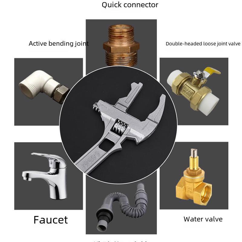 Универсальный разводной ключ для сантехнического монтажа