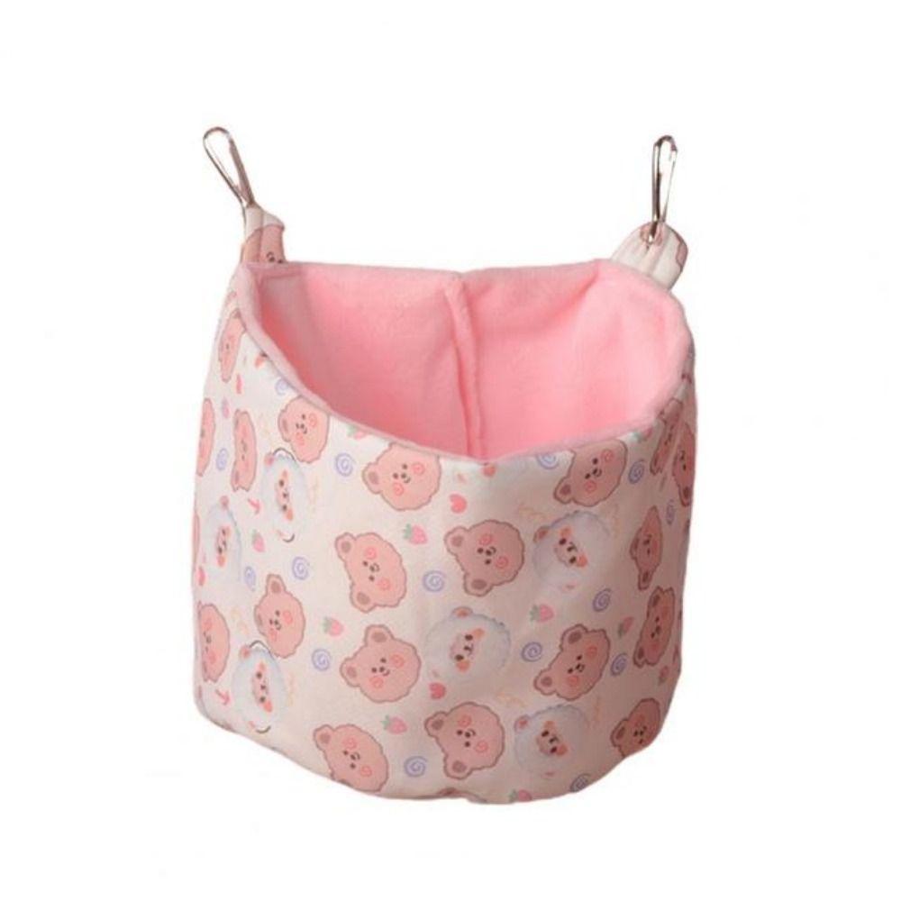 Аксессуары для питомцев Холщовое подвесное гнездо для кролика домик для белки спальный мешок для морской свинки гамак для хомяка