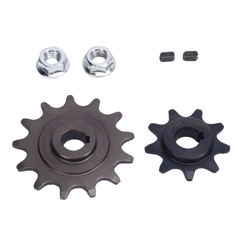 13 Tooth Chain Sprocket Set 420 Gear Motor Sprocket Kit for MY1016Z/MY1018