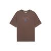 Li Ning Bad Five Camouflage Letter Pattern Casual Short Sleeve T-Shirt Men Tops Dark-Brown AHSS737-5