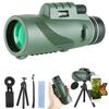 Одиночный телескоп Green Hemp с большим увеличением 40x60 12x50 Мобильный телефон Открытый оптовая продажа с фабрики.