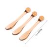 1/3pcs Acrylic Cosmetic Spatulas Scoop With Box Face Cream Mask Mud Mixing Spoon Beauty Tools Absorb Roller Facial Applicator