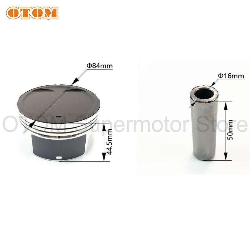 ZS177MM 84 мм Комплект поршневых пальцев и колец для мотоцикла ZONGSHEN NC300 NC250 Модификация Увеличение до 300 куб. см 4-тактный Водяное охлаждение Аксессуары