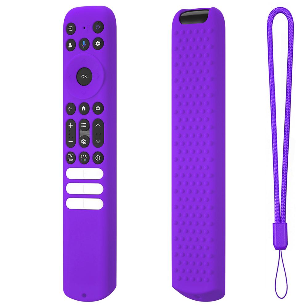 Silicone Cover Anti Slip Protective Case Shockproof Television Remote Cover for TCL RC813 FMB1/RC902V FMR1/RC923 Voice Remote