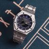 Casio Унисекс Жидкокристаллические, Аналогово-цифровые Двойной дисплей Серия 48,5 мм Черные часы GA-2100-1A1(Watch8--)
